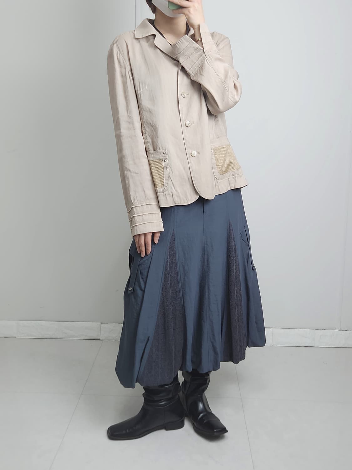 벌룬 레이스 스커트 상품이미지2