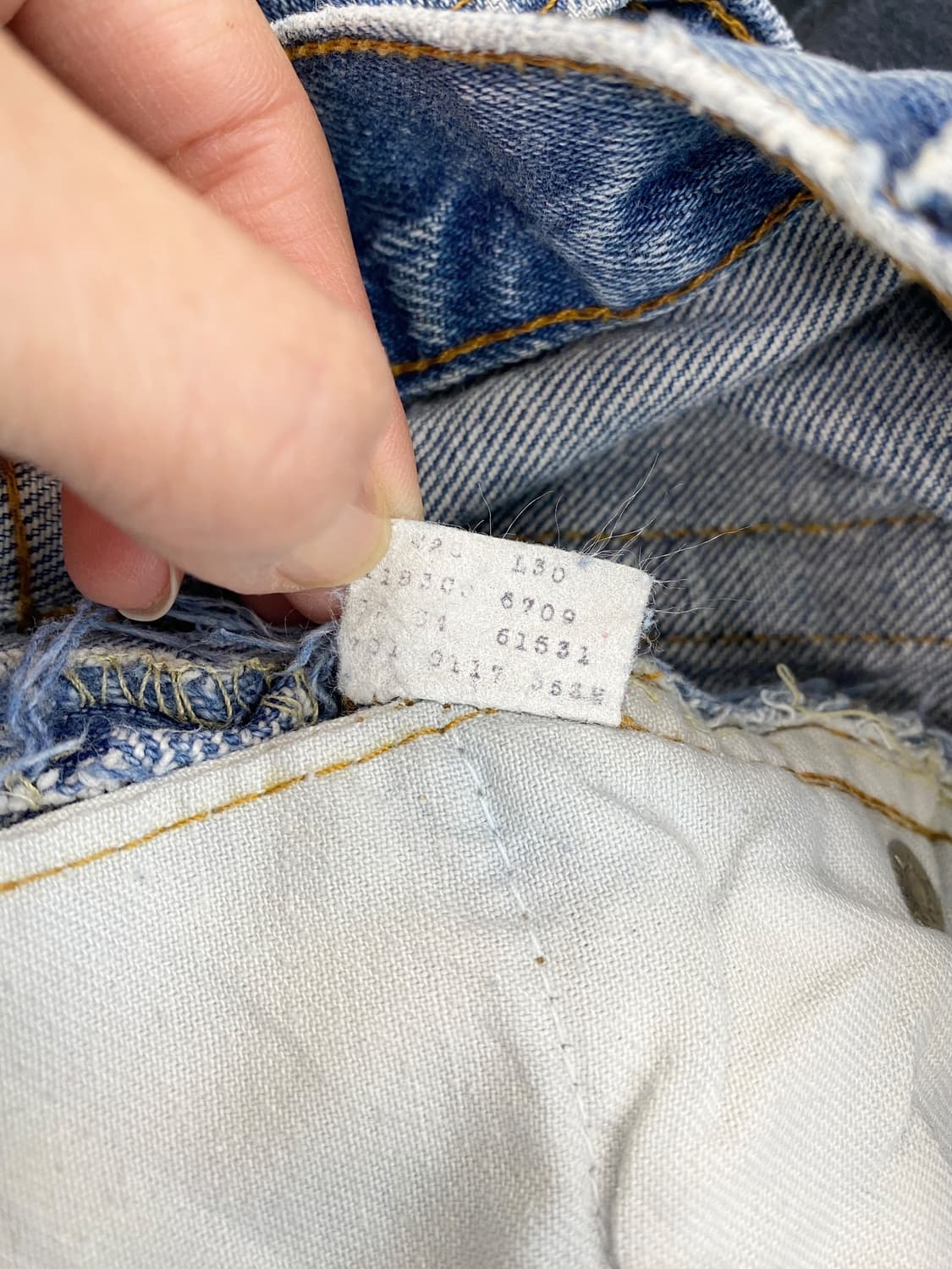 80's 리바이스 701 [501 Student] 상품이미지8