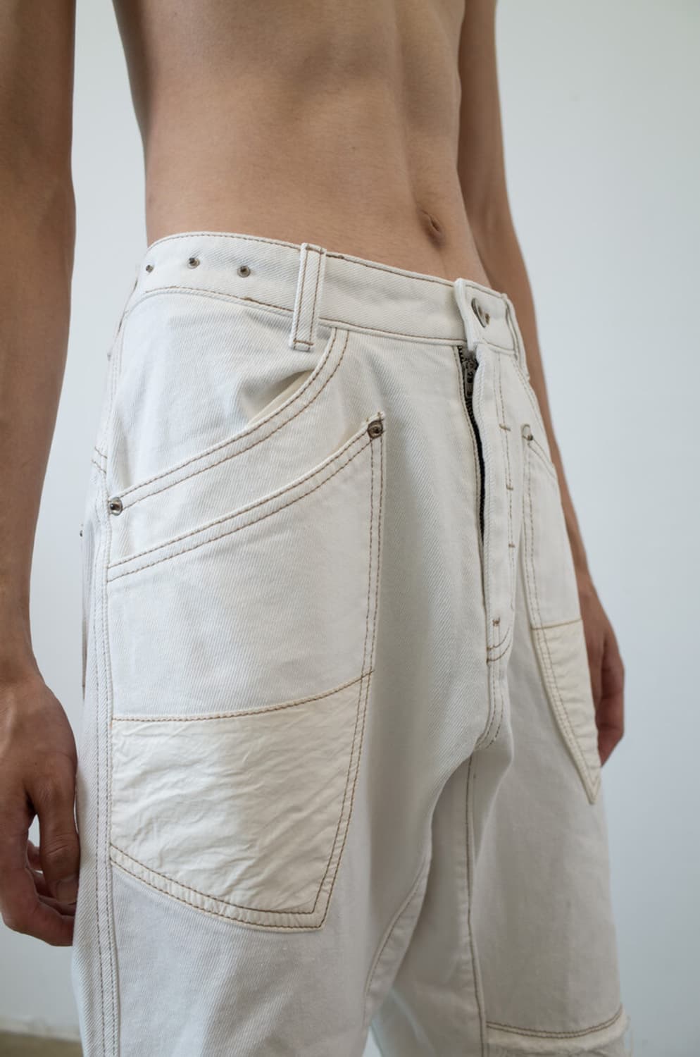 카르넷 아카이브 HUMAN-SHELL DESTROYED TROUSERS 상품이미지5