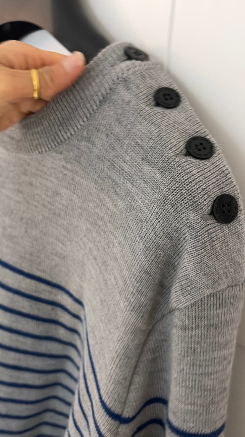 Saint James 스트라이프 니트 105 사이즈 정품 상품이미지4