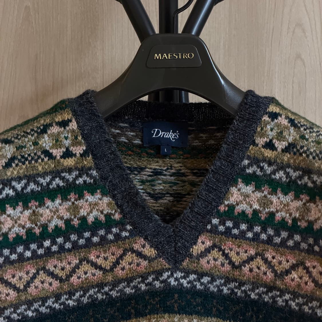 [L]드레익스 Fairisle Vest 베스트 판매 상품이미지3