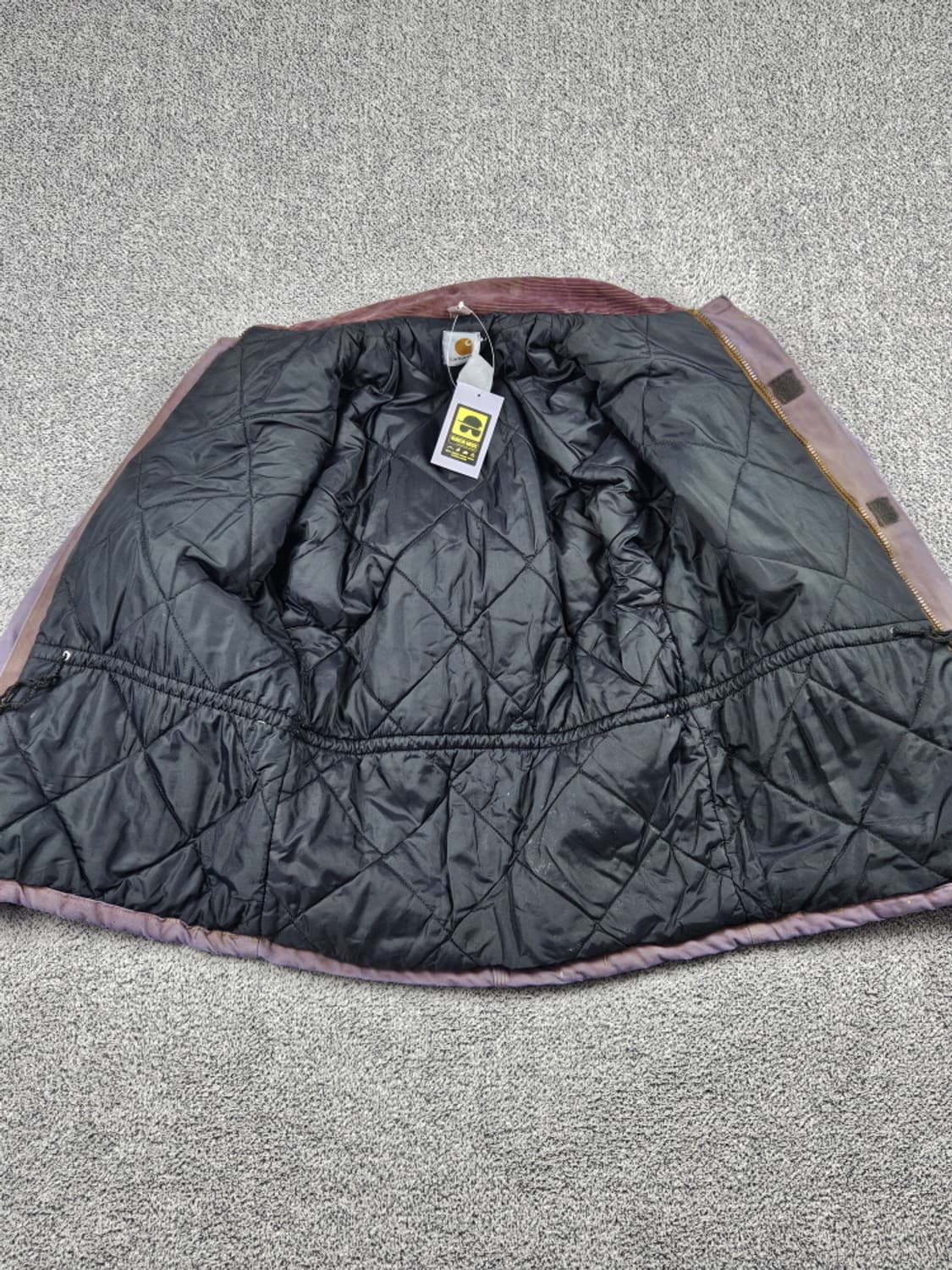 칼하트 퍼플 다잉 커스텀 초어 워크 자켓 ( 상세설명참조 )/ 10068 상품이미지10