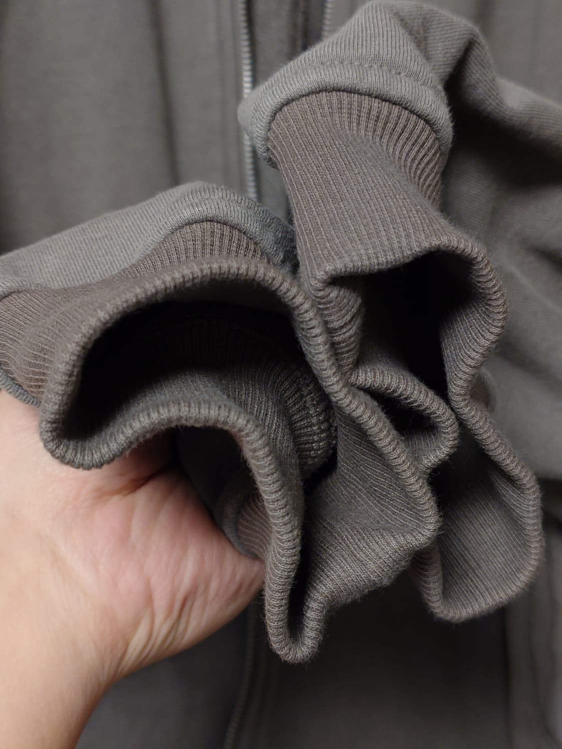 [M] 준지 24FW 미네랄 다잉 후드 집업 상품이미지3