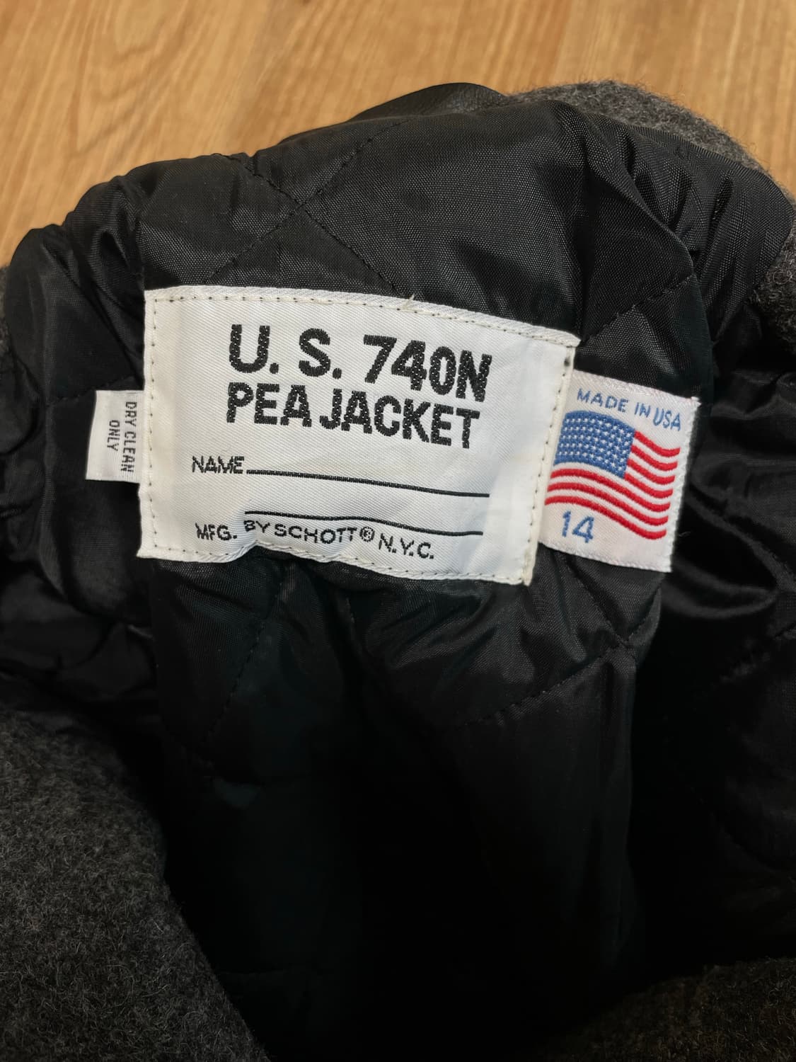 쇼트 740N 피코트 그레이 s 상품이미지7