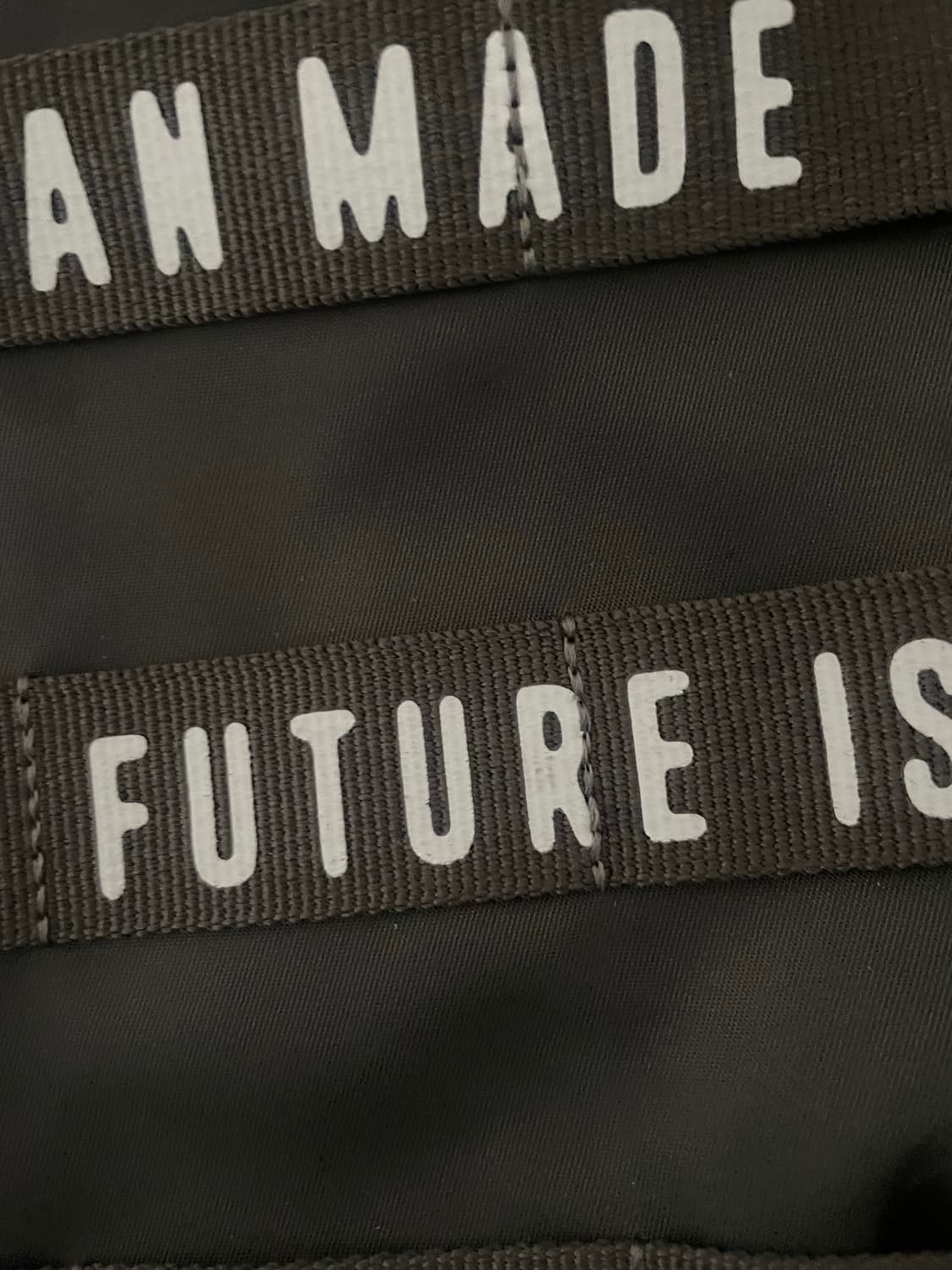 휴먼메이드 밀리터리 파우치 크로스백 라지 그레이 상품이미지2