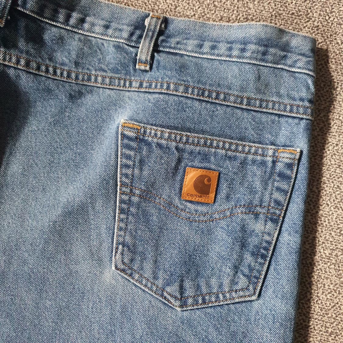빅사이즈 칼하트 빈티지 데님 팬츠 No.43 상품이미지8