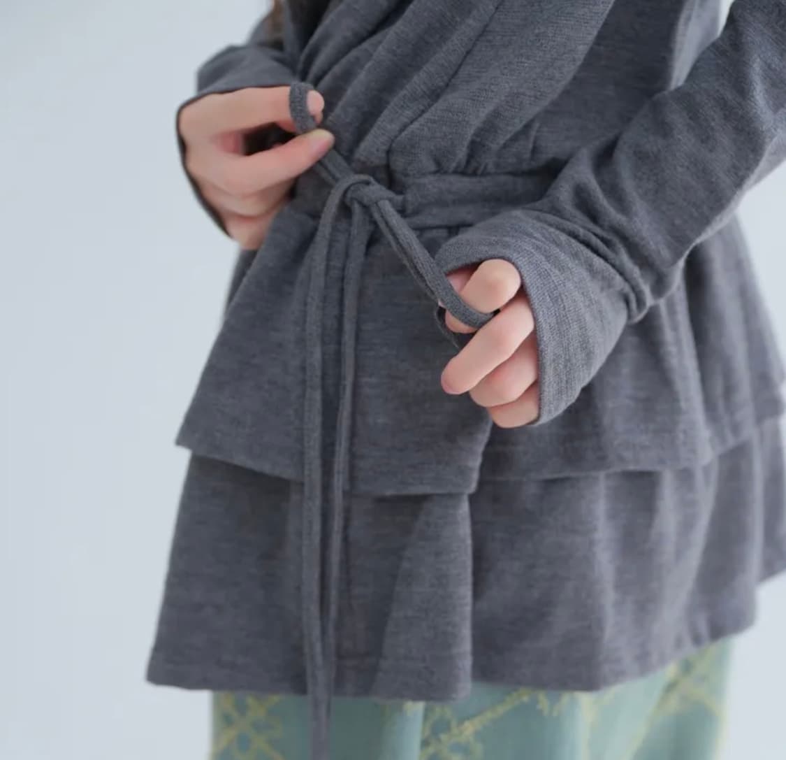 틸데서울 베니 프릴 레이어드 티셔츠 상품이미지3