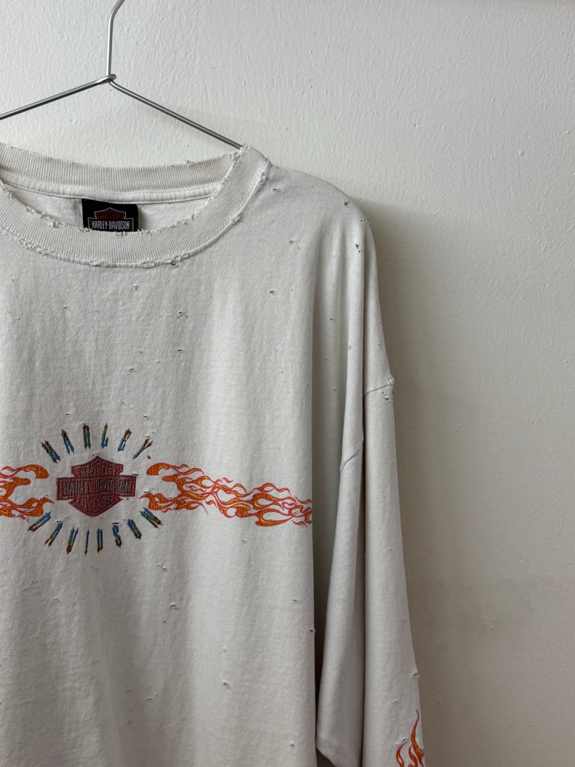 Harley davidson flame long sleeve 상품이미지3