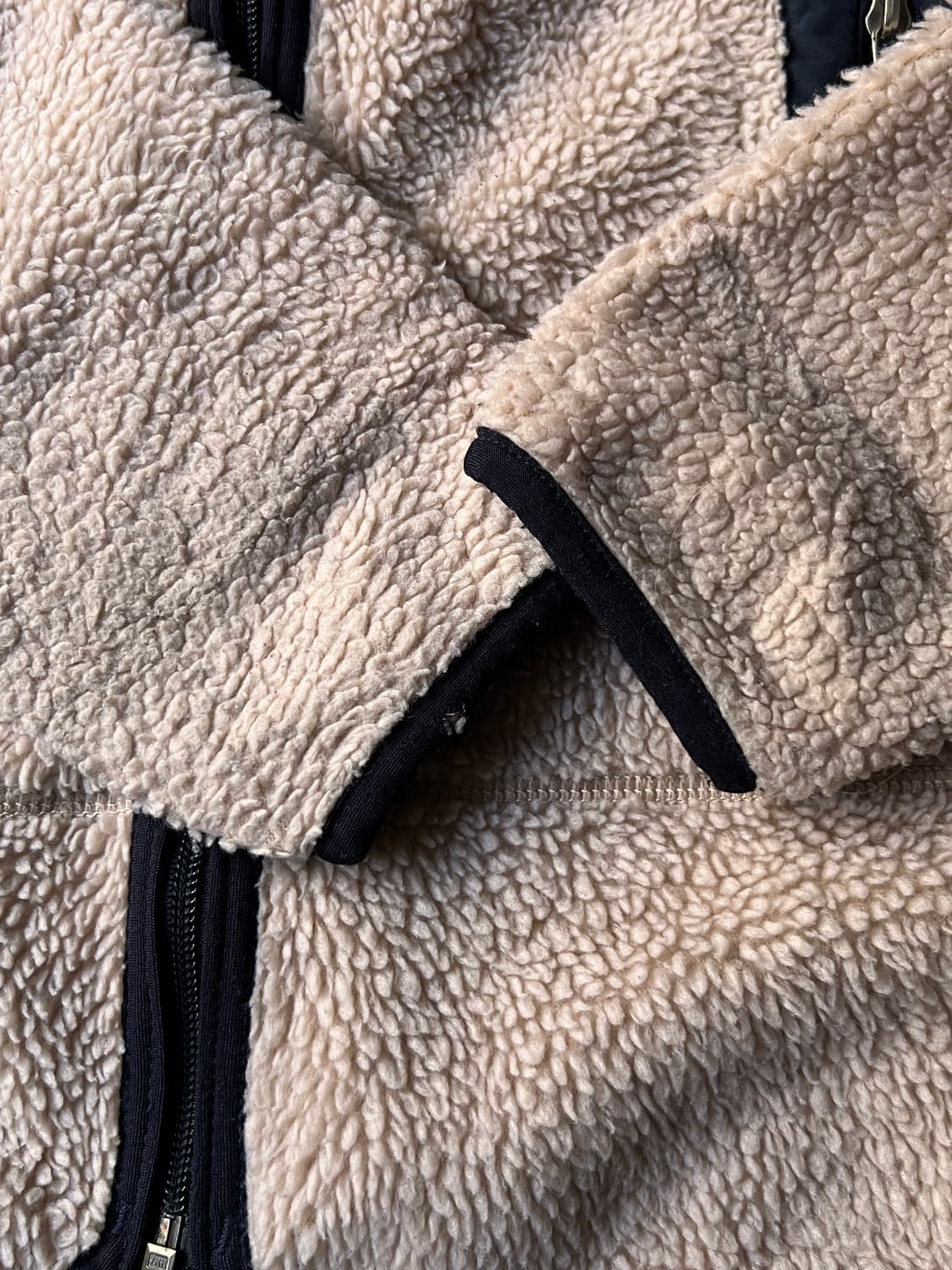 [S]파타고니아 Made in USA 화이트 플리스 자켓 상품이미지5