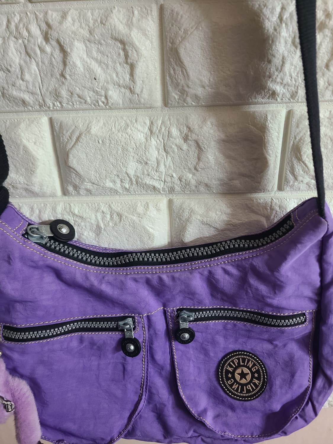 키플링 보라색 크로스백 상품이미지5