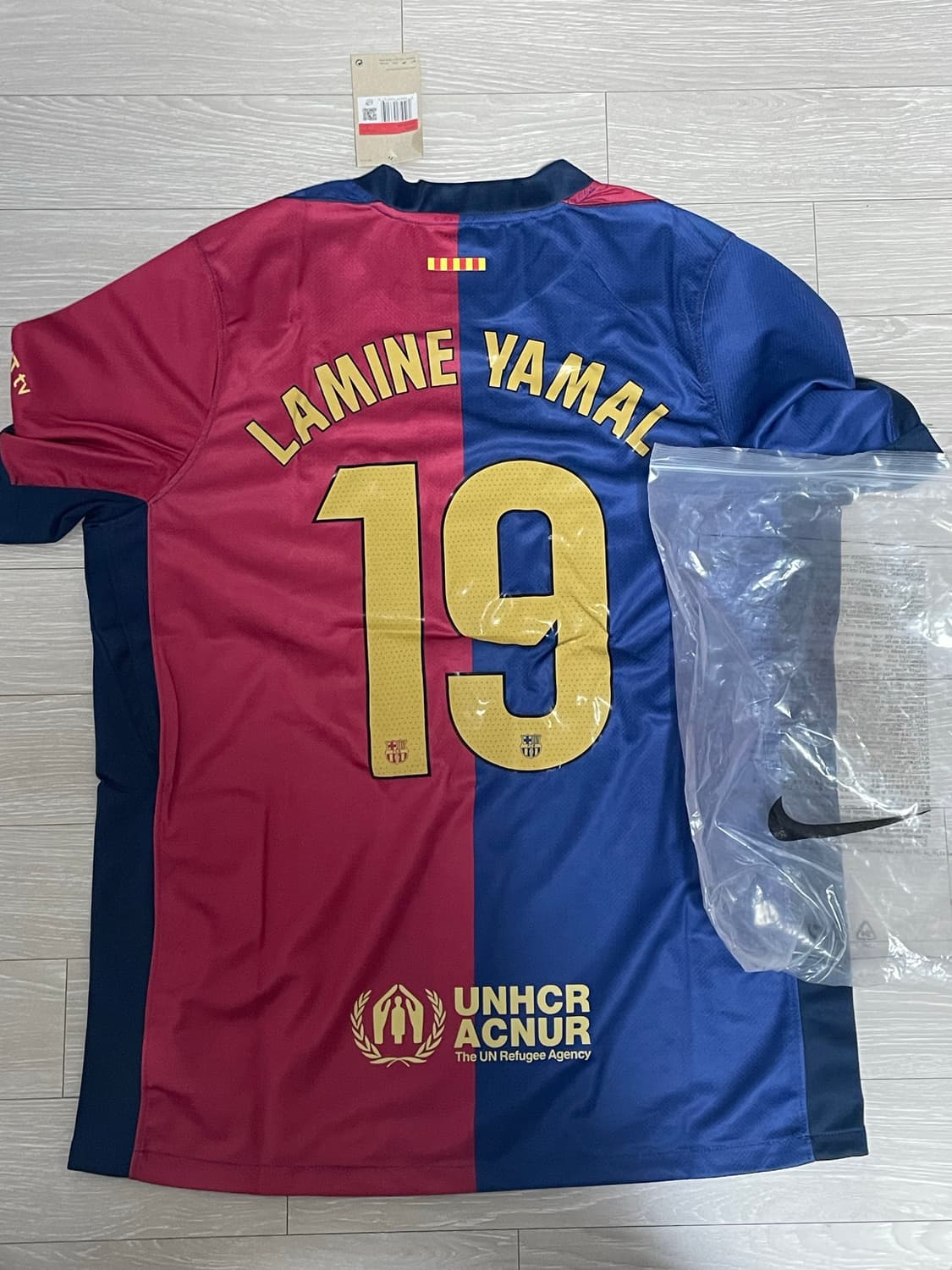 [새상품] 바르셀로나 2425 홈 야말 유니폼 상품이미지1