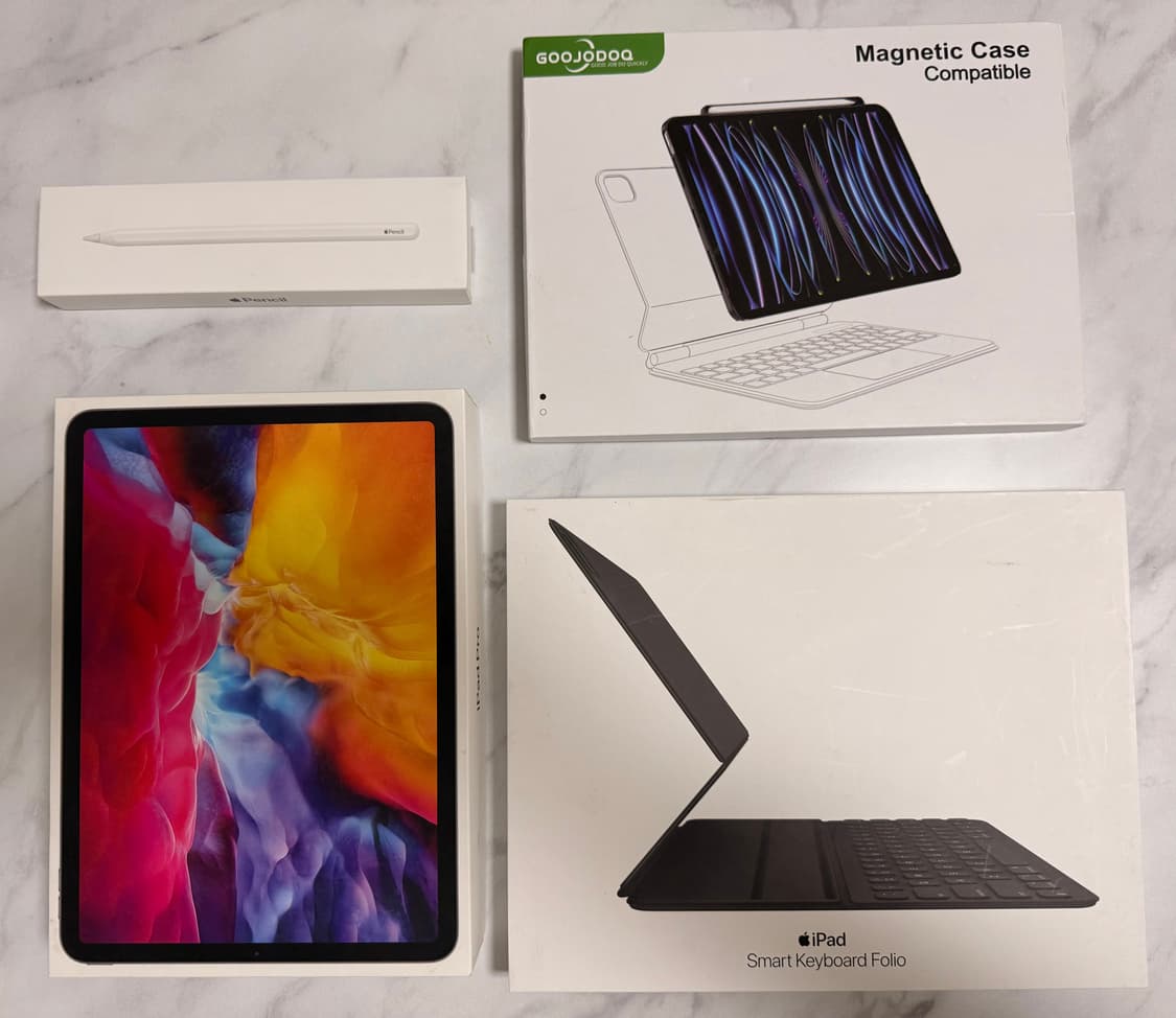 아이패드 프로 11 2세대 256기가 + 매직키보드 + 애플펜슬 2세대 상품이미지1