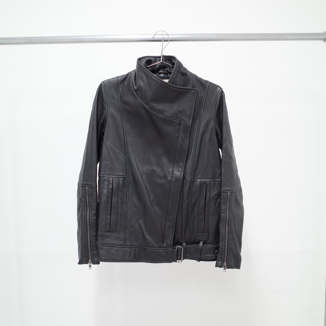 Helmut Lang Lamb Skin Leather Jacket 상품이미지1