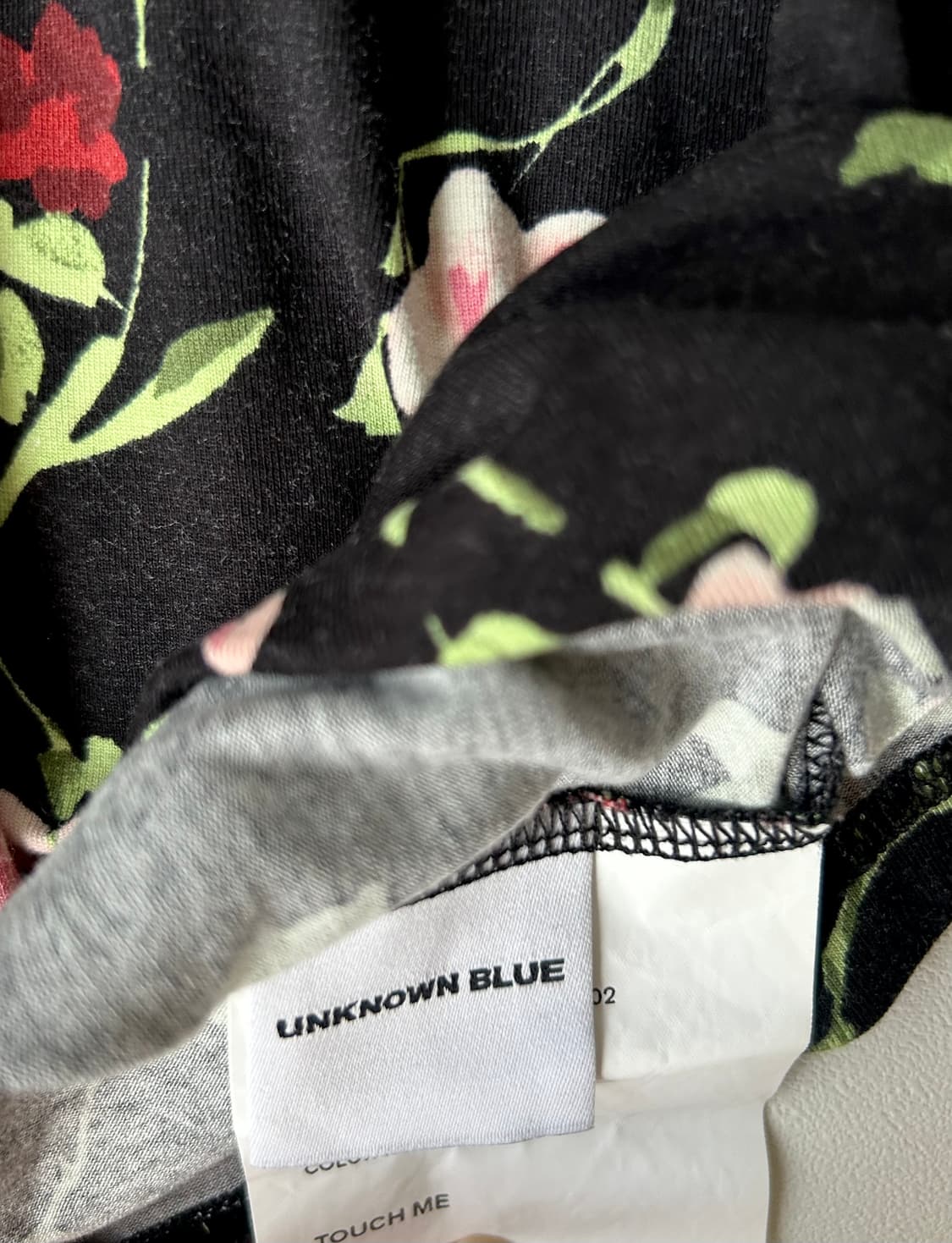 Unknown blue 언노운블루 플라워티 상품이미지6