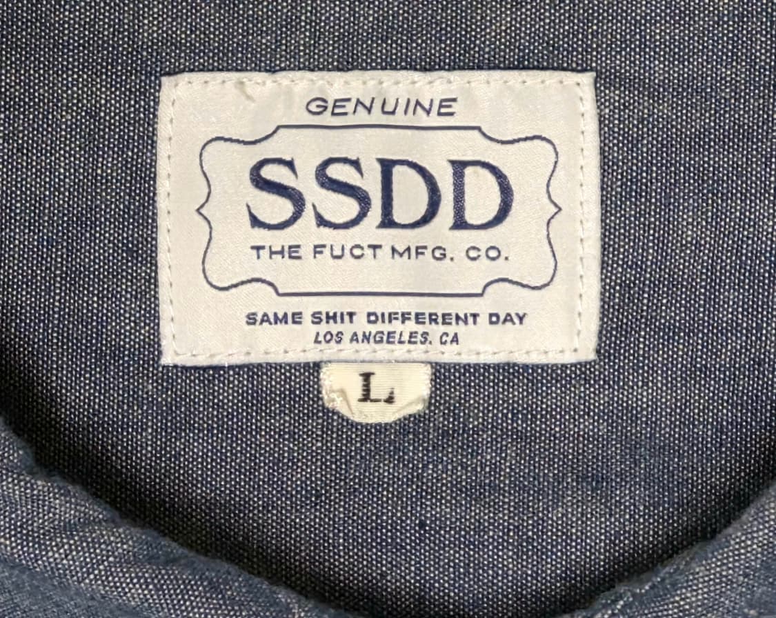 FUCT SSDD
Cut-Off Western Chambray Shirt 상품이미지4