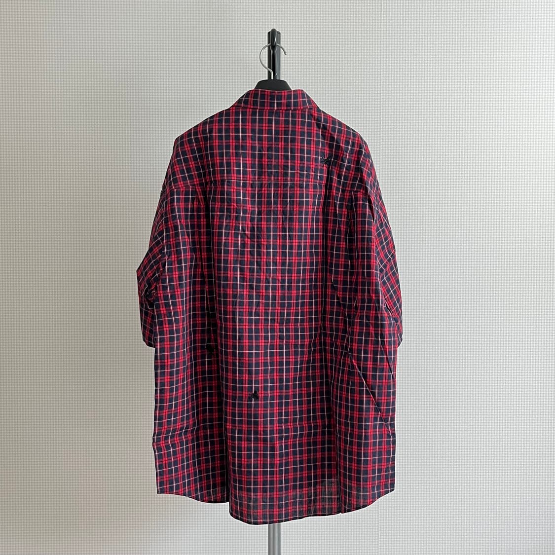 언더커버 24ss 인섹트 체크 셔츠  상품이미지3