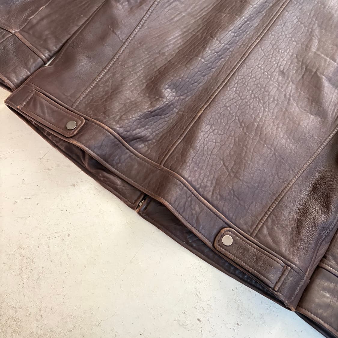 90s Emotion 빈티지 양가죽 자켓 XL 상품이미지8