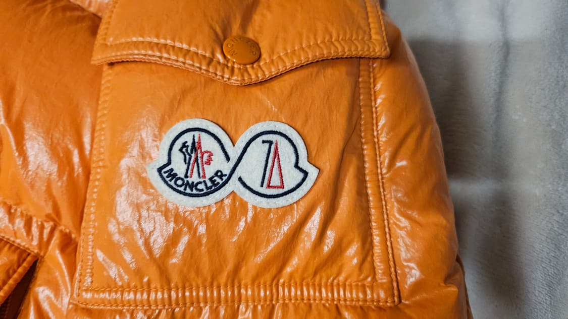 [4] 몽클레어 마야70 오렌지 컬러 패딩 상품이미지2