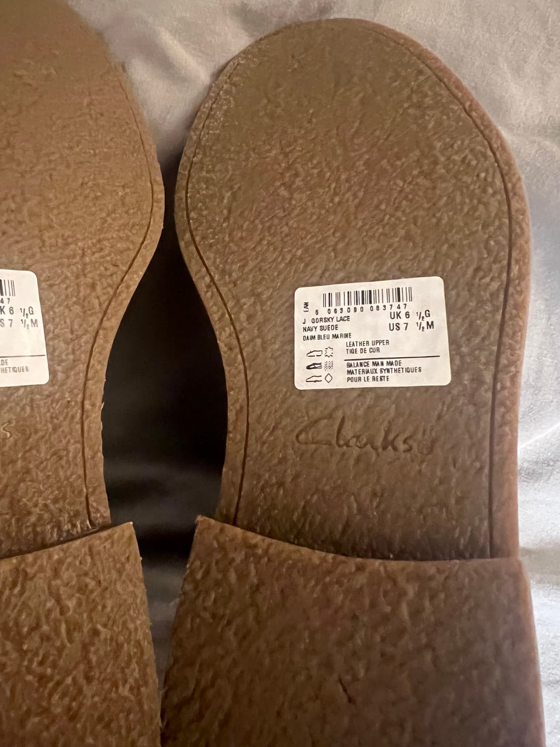 클락스 첼시부츠 브라운 US7 250 새제품 상품이미지8