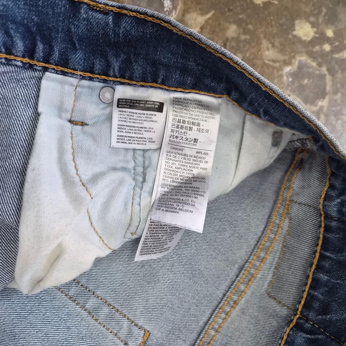 32) 리바이스 511 청바지 데님 팬츠 상품이미지7