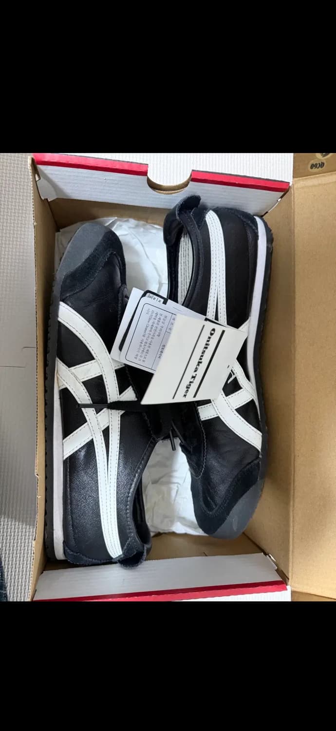 오니츠카타이거 멕시코66 블랙 275 상품이미지2