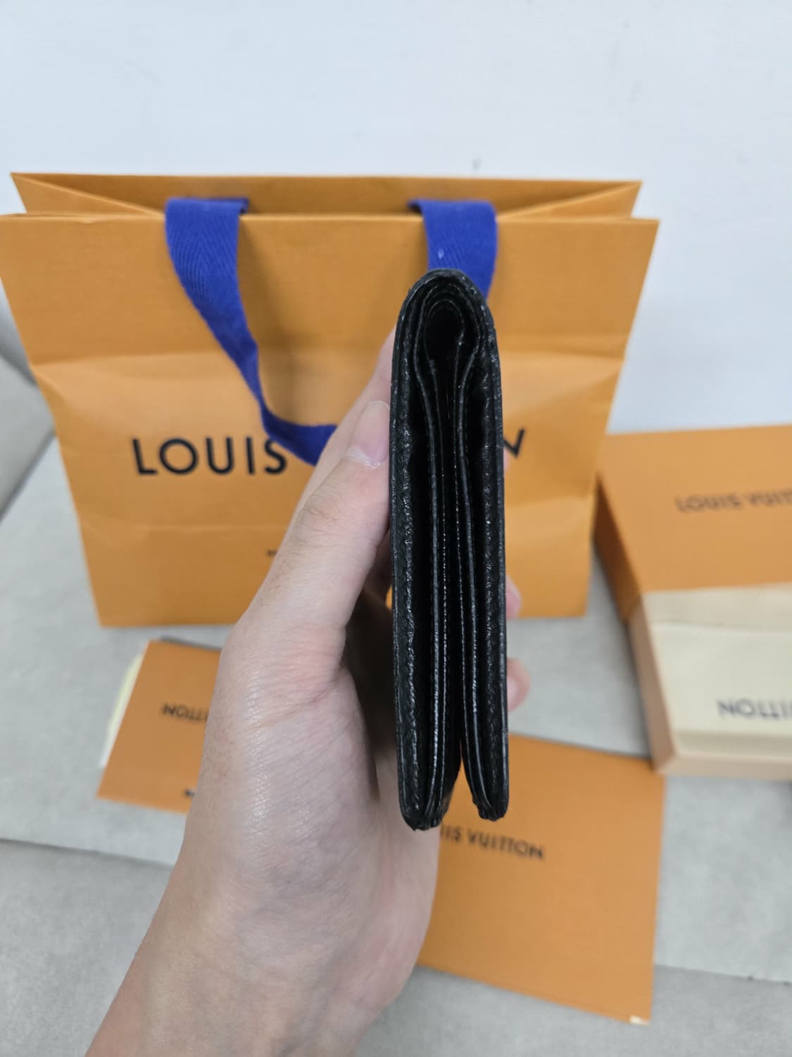 [보증서 정품]루이비통 다미에 반지갑 상품이미지5