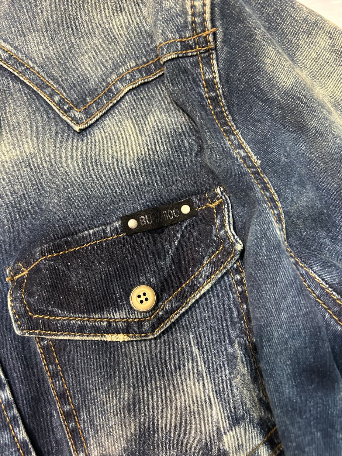 Buckaroo y2k western denim shirts 상품이미지5