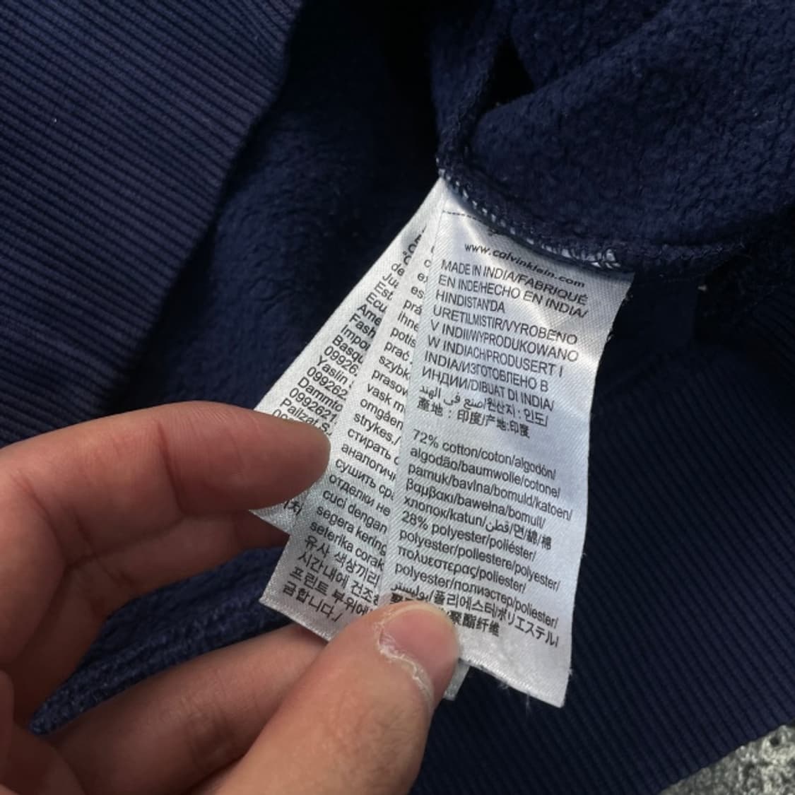 100 켈빈클라인 후드티 상품이미지4