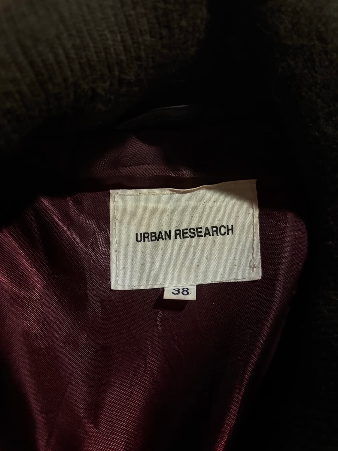 Urban research 가죽 자켓 상품이미지2
