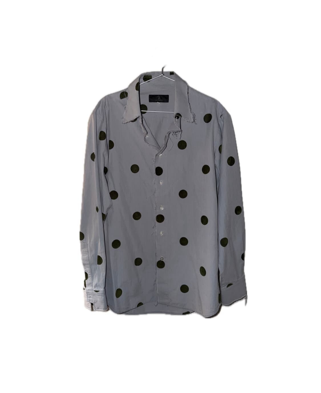 Yohji Yamamoto damaged dot shirt 상품이미지1