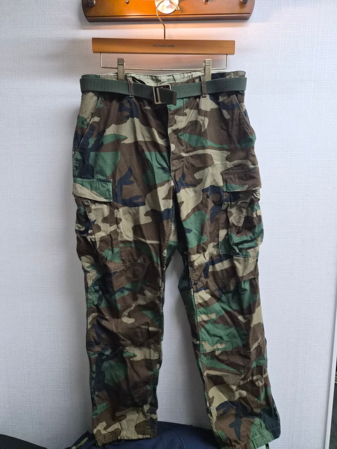 M-R) 미군 BDU 우드랜드 카고팬츠 팝니다 상품이미지1
