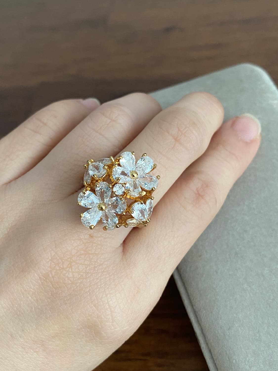 악세서리 큐빅 반지 상품이미지4