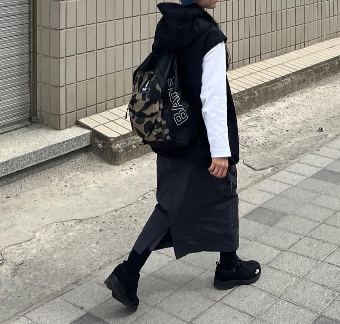 베이프 가방 백팩 (키링 포함) 새상품 정품 상품이미지2
