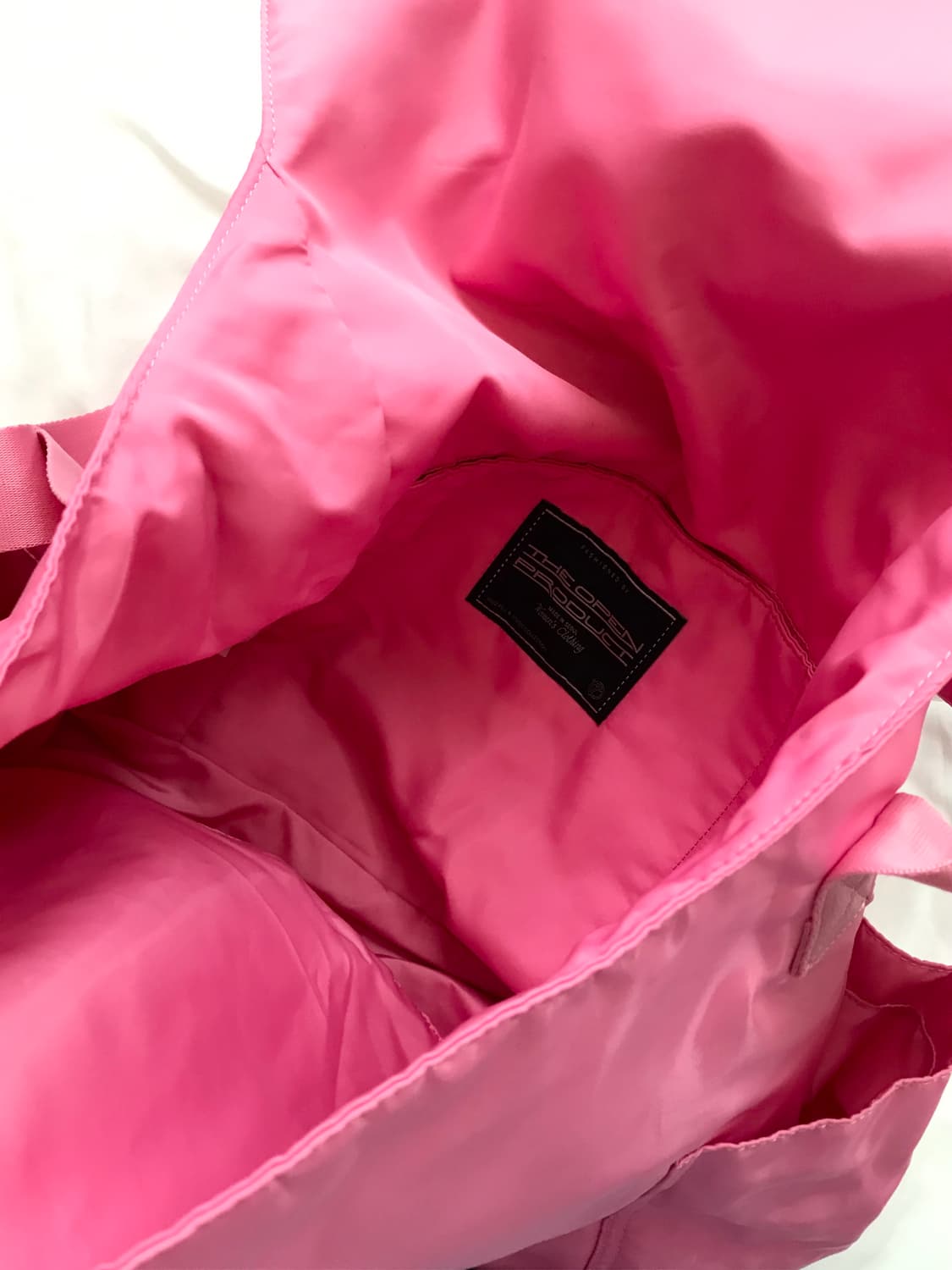 Theopen product 더오픈프로덕트 메신져백 핑크 상품이미지4