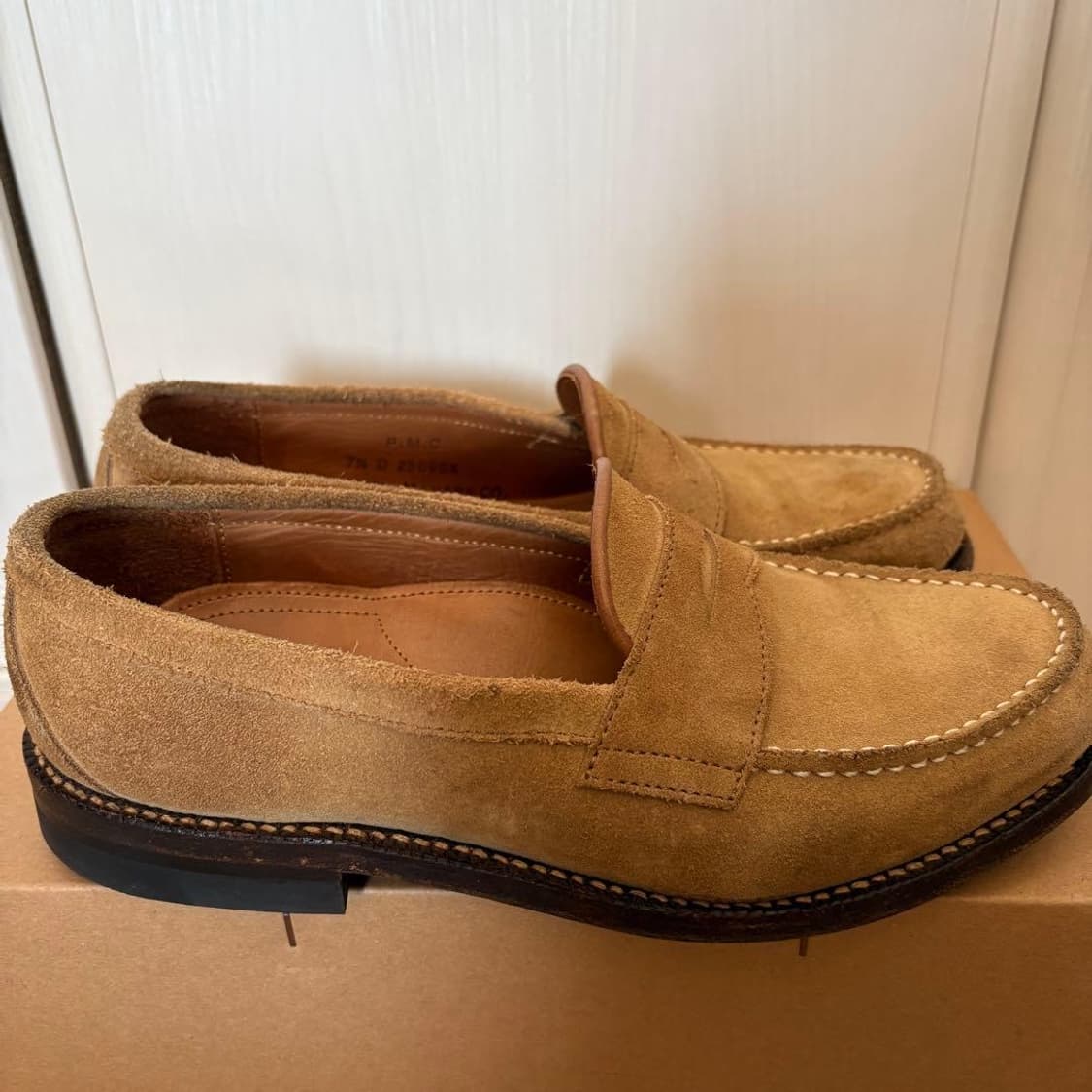 (us7.5) 피그벨 phigvel 스웨이드 로퍼 상품이미지6