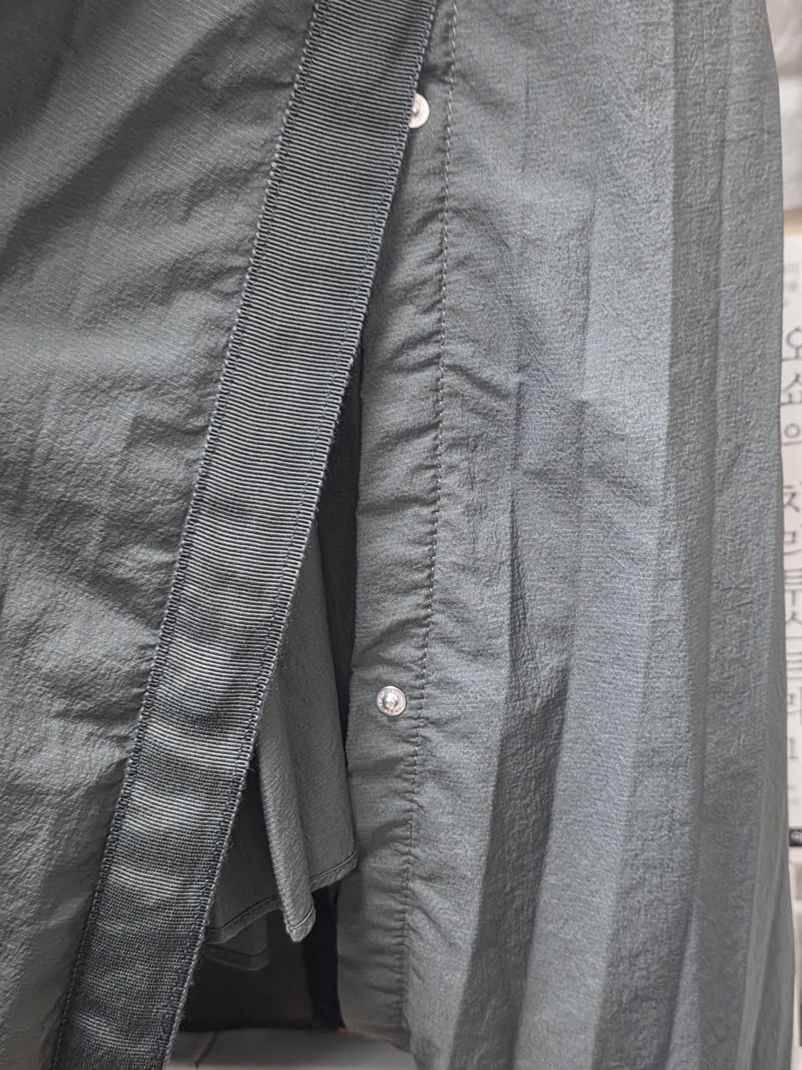 더캐시미어 밴딩 스커트 26~28 플리츠 주름 롱스커트 WM71 상품이미지4