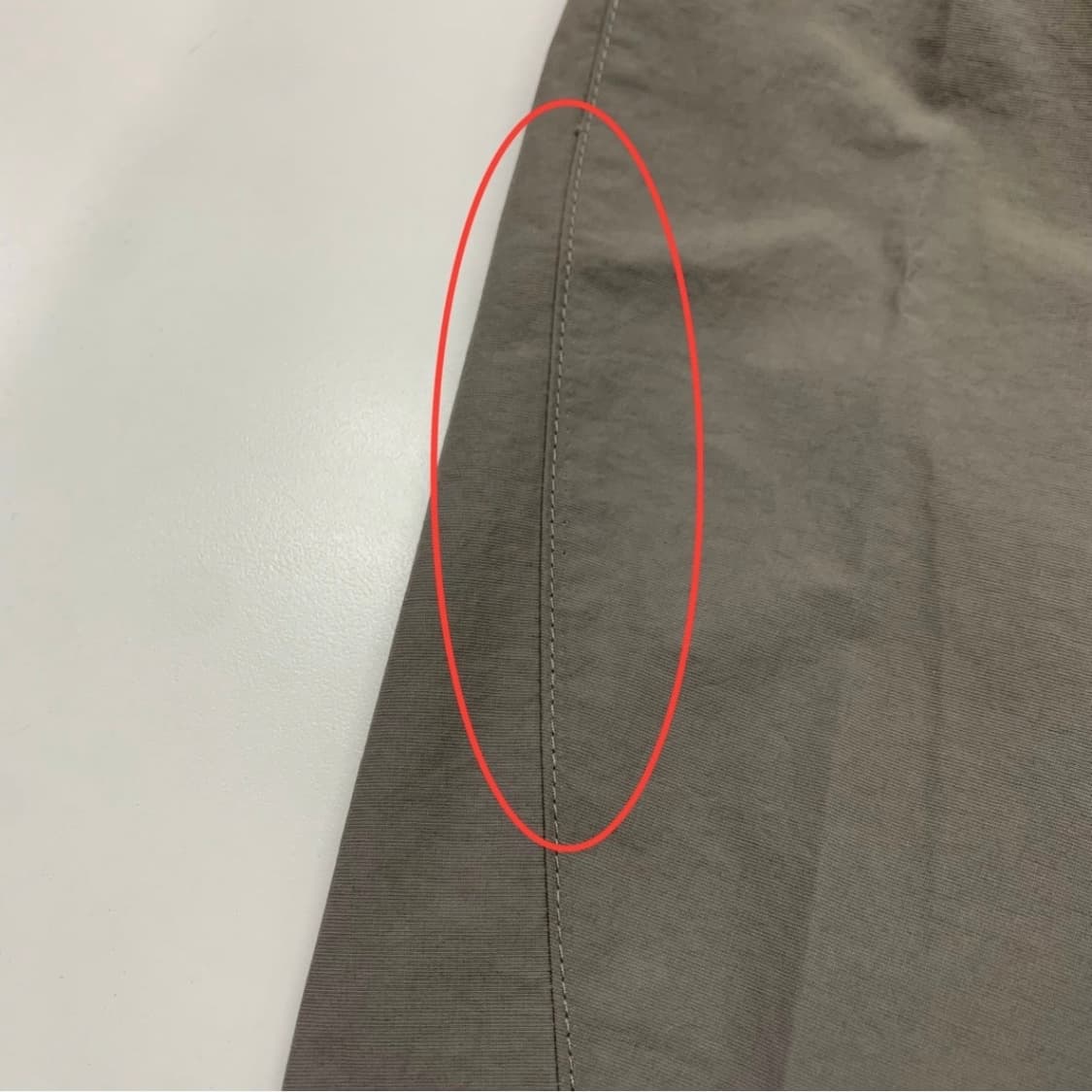 산산기어 사이드 스냅 팬츠 머드카키 25SS 상품이미지5