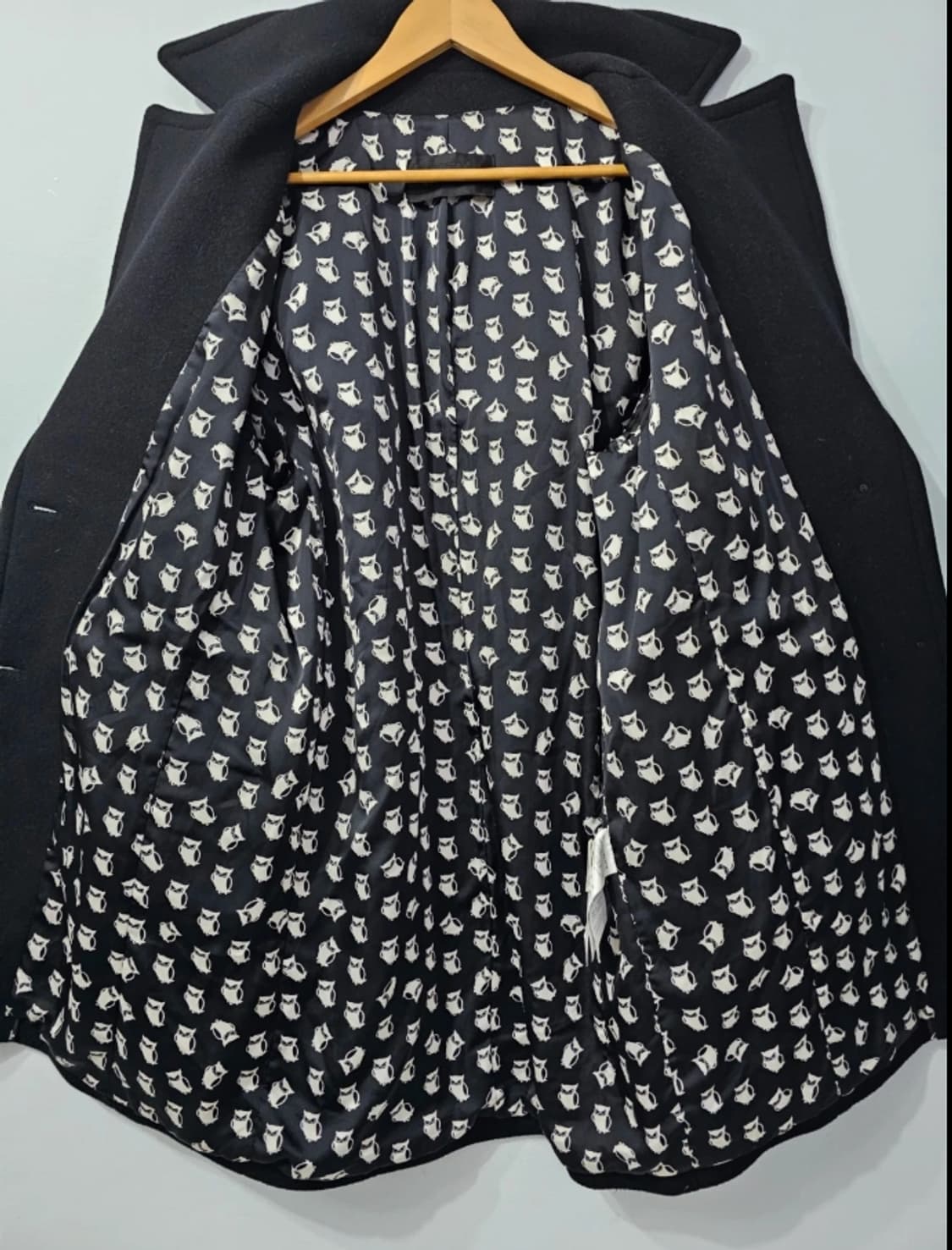 한섬 럭키슈에뜨 캐시미어 오버핏 코트 ~66 상품이미지6