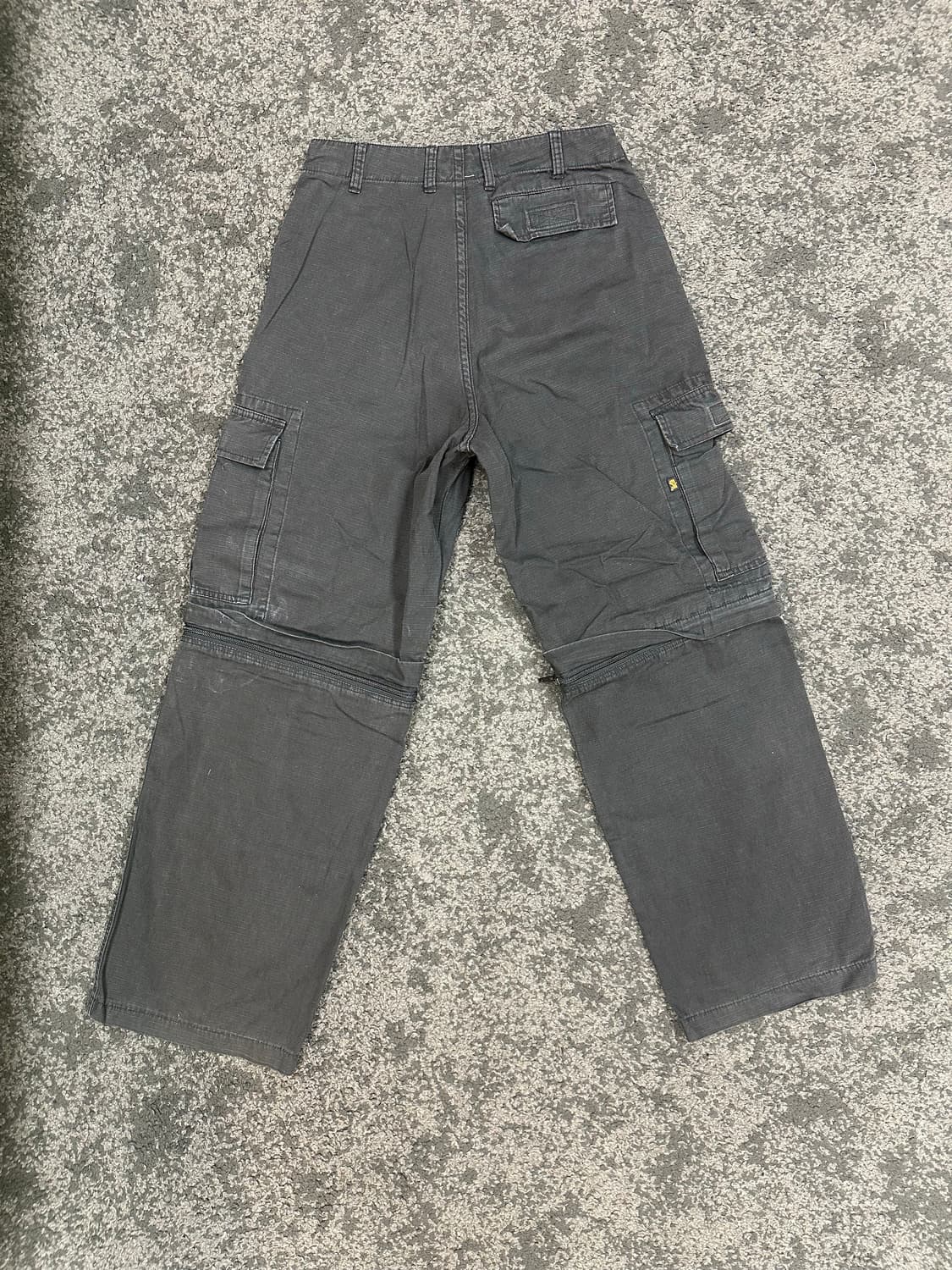 알파인더스트리 분리형 카고팬츠 블랙 S 상품이미지2