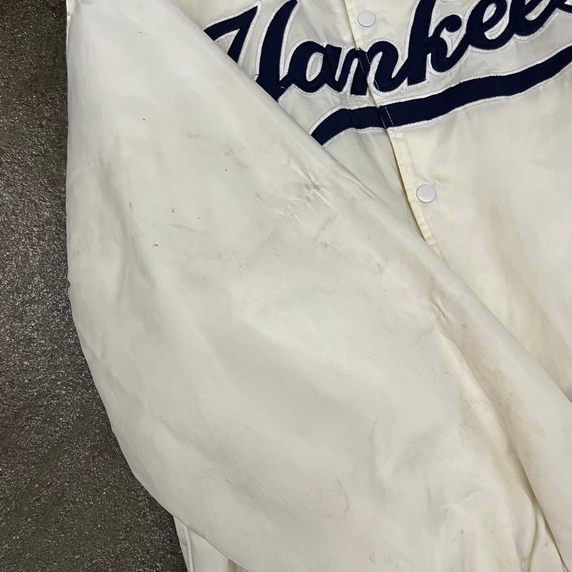 90s 스타터 뉴욕 양키즈 바시티 (110) 상품이미지5