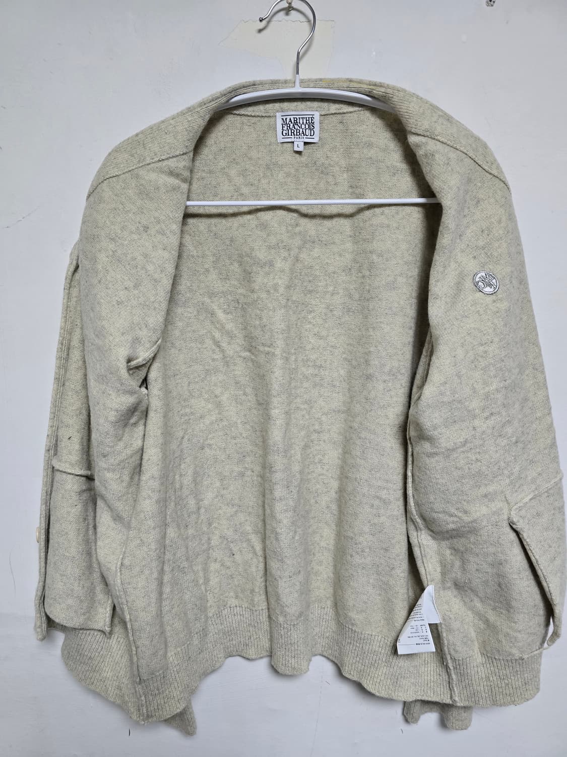 마리떼 프랑소와 저버 남성 가디건 L (새상품) 상품이미지4