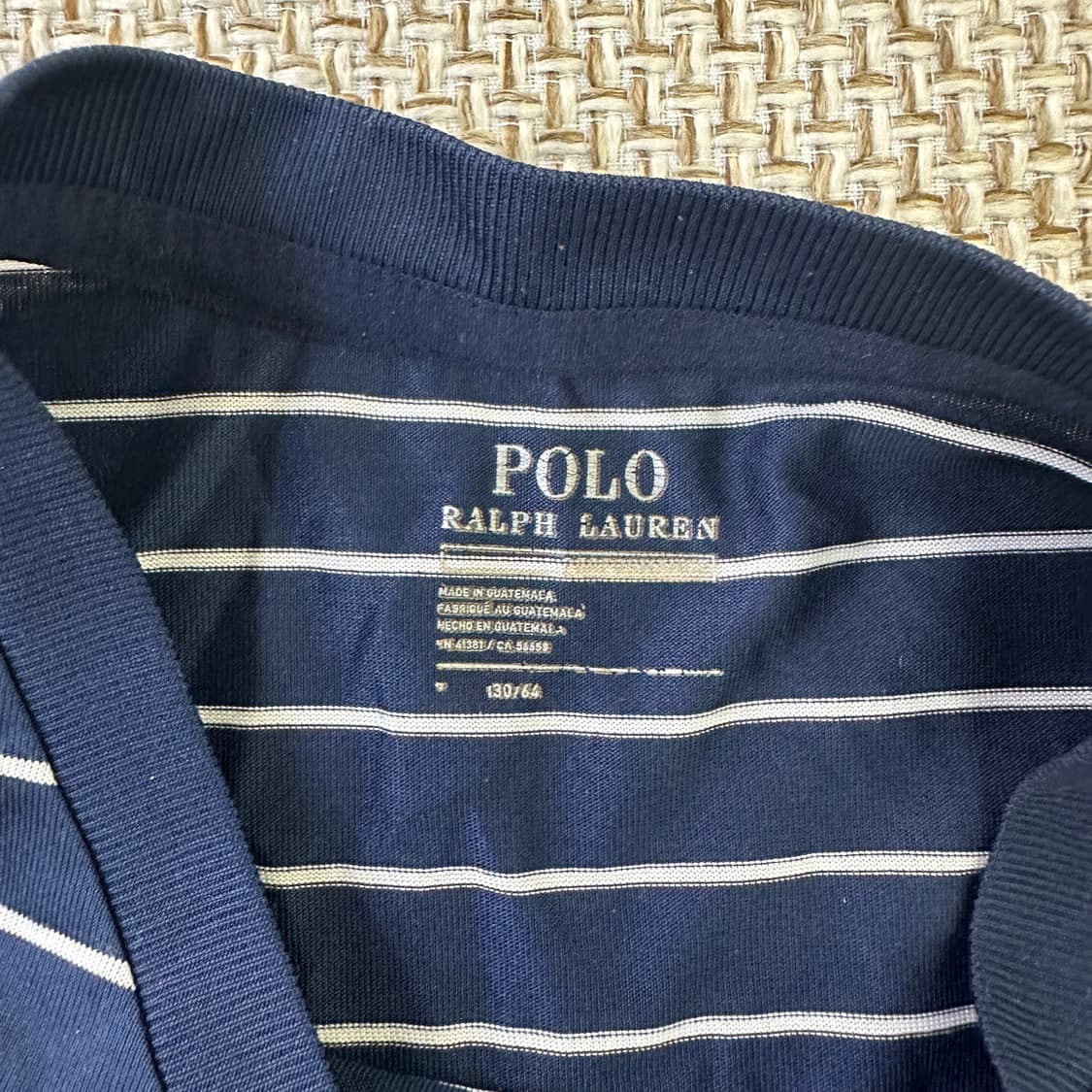 130 폴로랄프로렌 키즈 브이넥 반팔티 0420D 상품이미지2