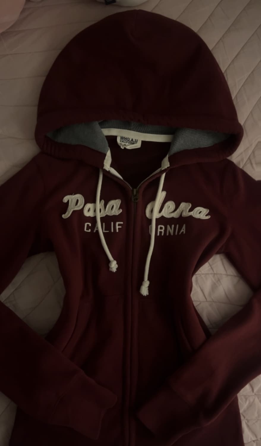 후아유 딱붙핏 후드집업 대장템 상품이미지1