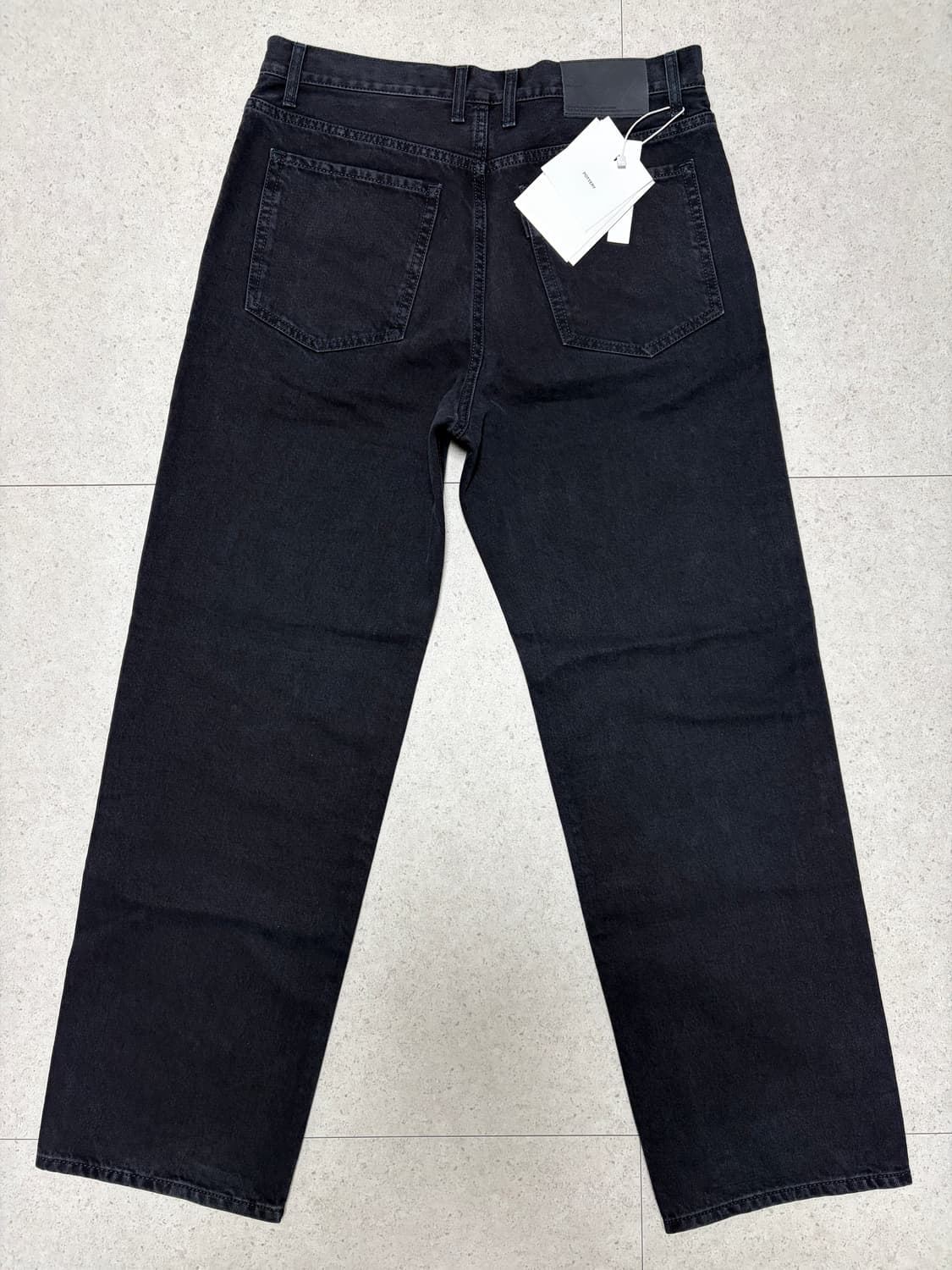 Straight Fit Denim (New) -Blue Black 상품이미지3