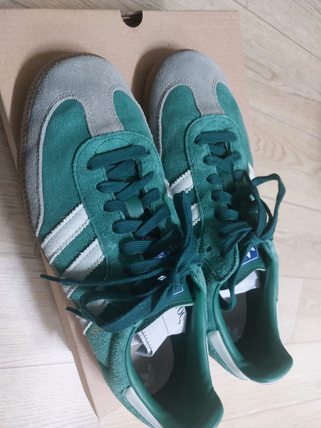 아이다스 삼바 og 컬리지에이트 그린 상품이미지2