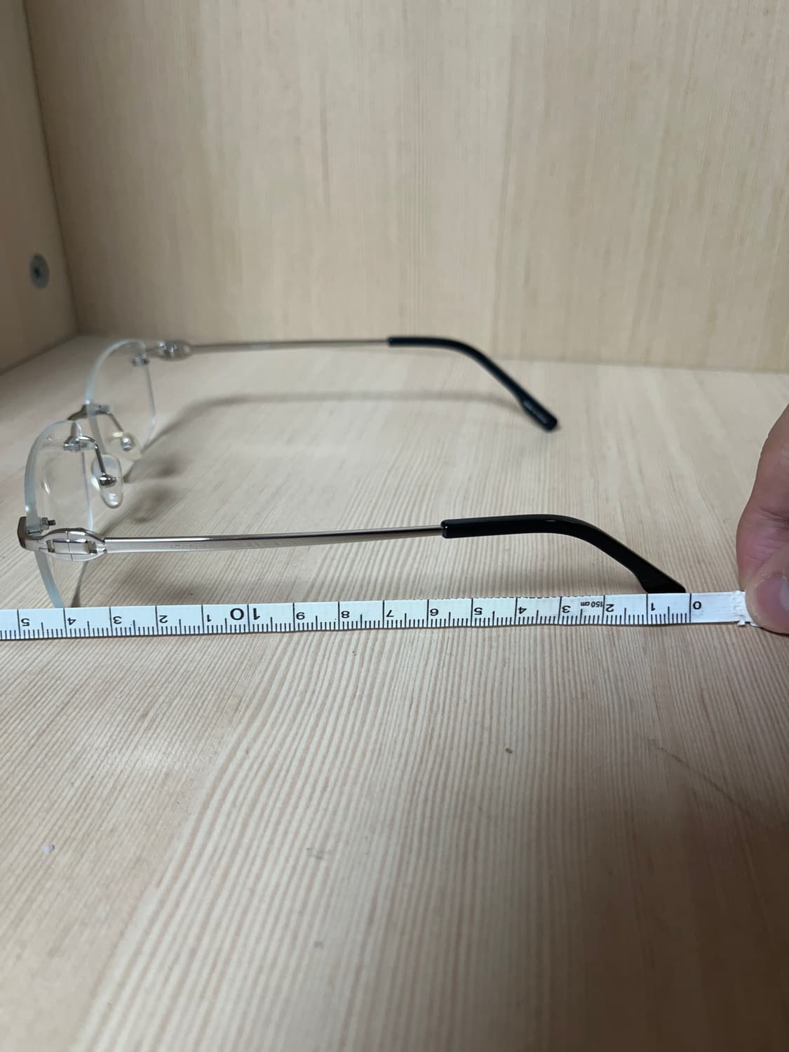 빈티지 무테 안경 상품이미지4