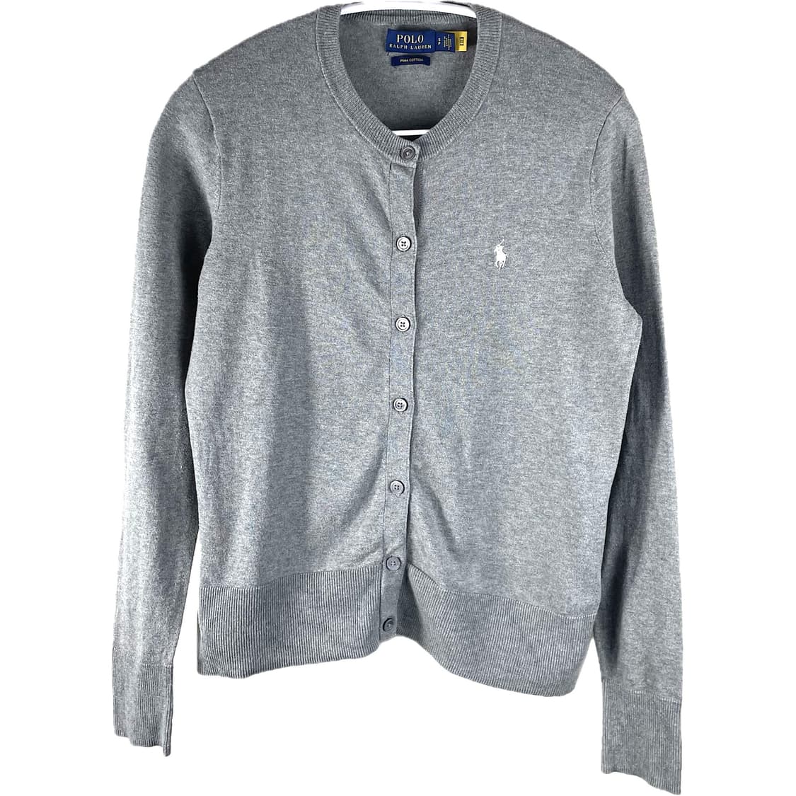 [S] 폴로 랄프로렌 피마코튼 가디건 QR인증 상품이미지1