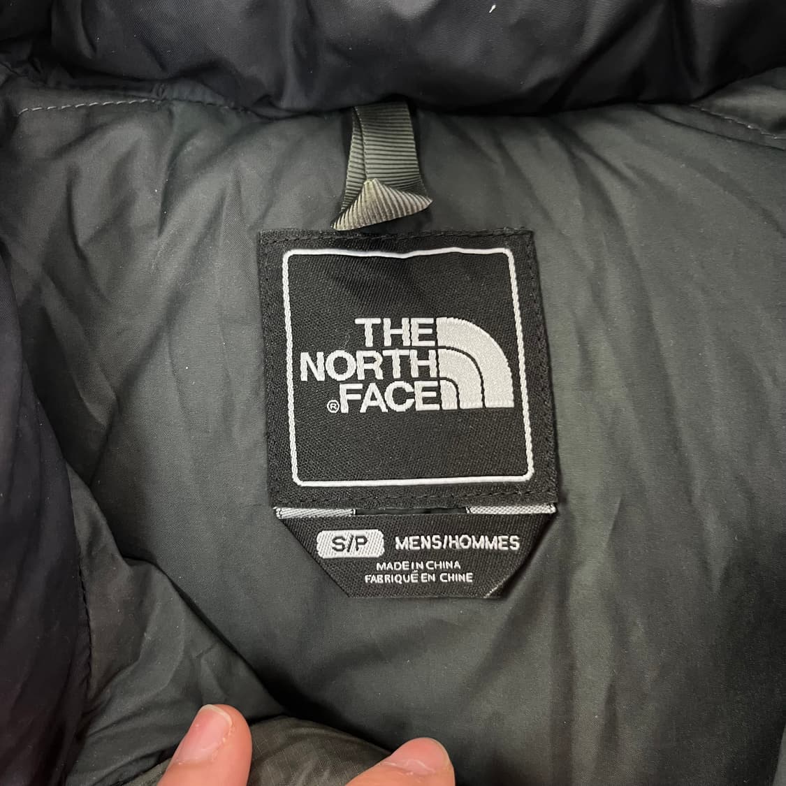 95 노스페이스 눕시 700 1996 챠콜 카키 패딩 상품이미지3