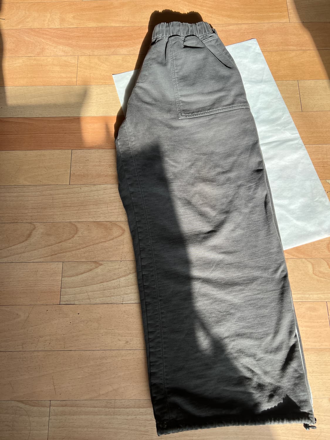 폴리테루 퍼티그 스웻 팬츠 - 카키 그린 상품이미지3