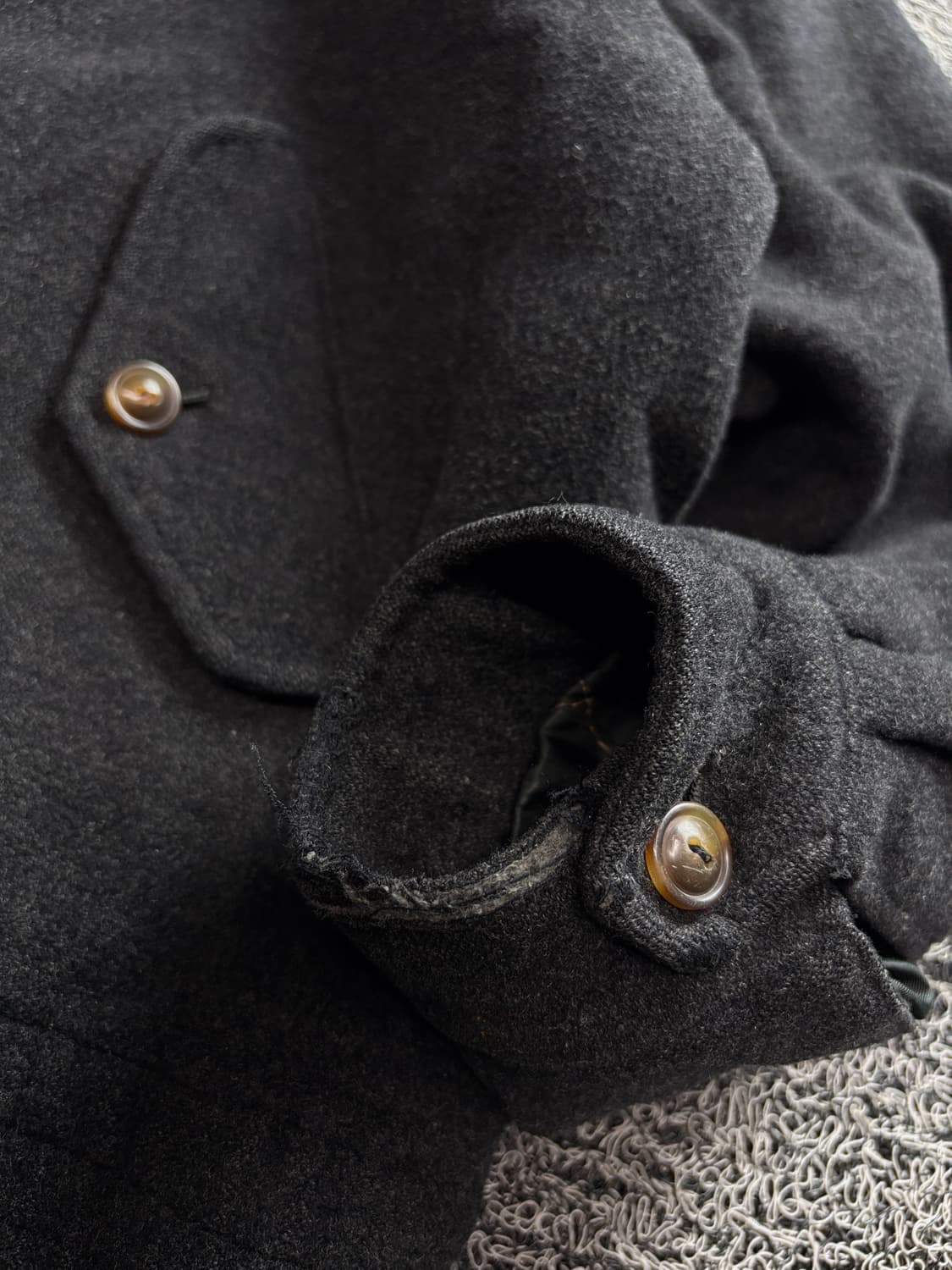 빈폴 울 혼방 해비 모직 블루종 자켓 3689 상품이미지3